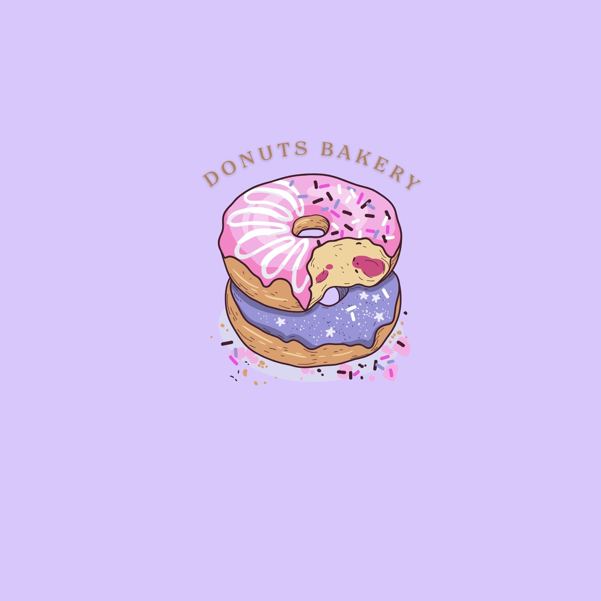 Donuts Bakery Logo