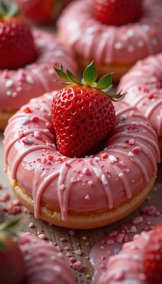 Donut Stroberi